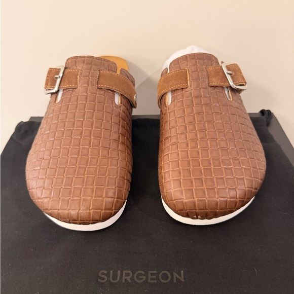 Shoe Surgeon Woven Leather Mules Men’s 10 main image 7